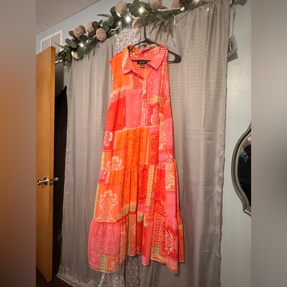 Bright Flowing Dress